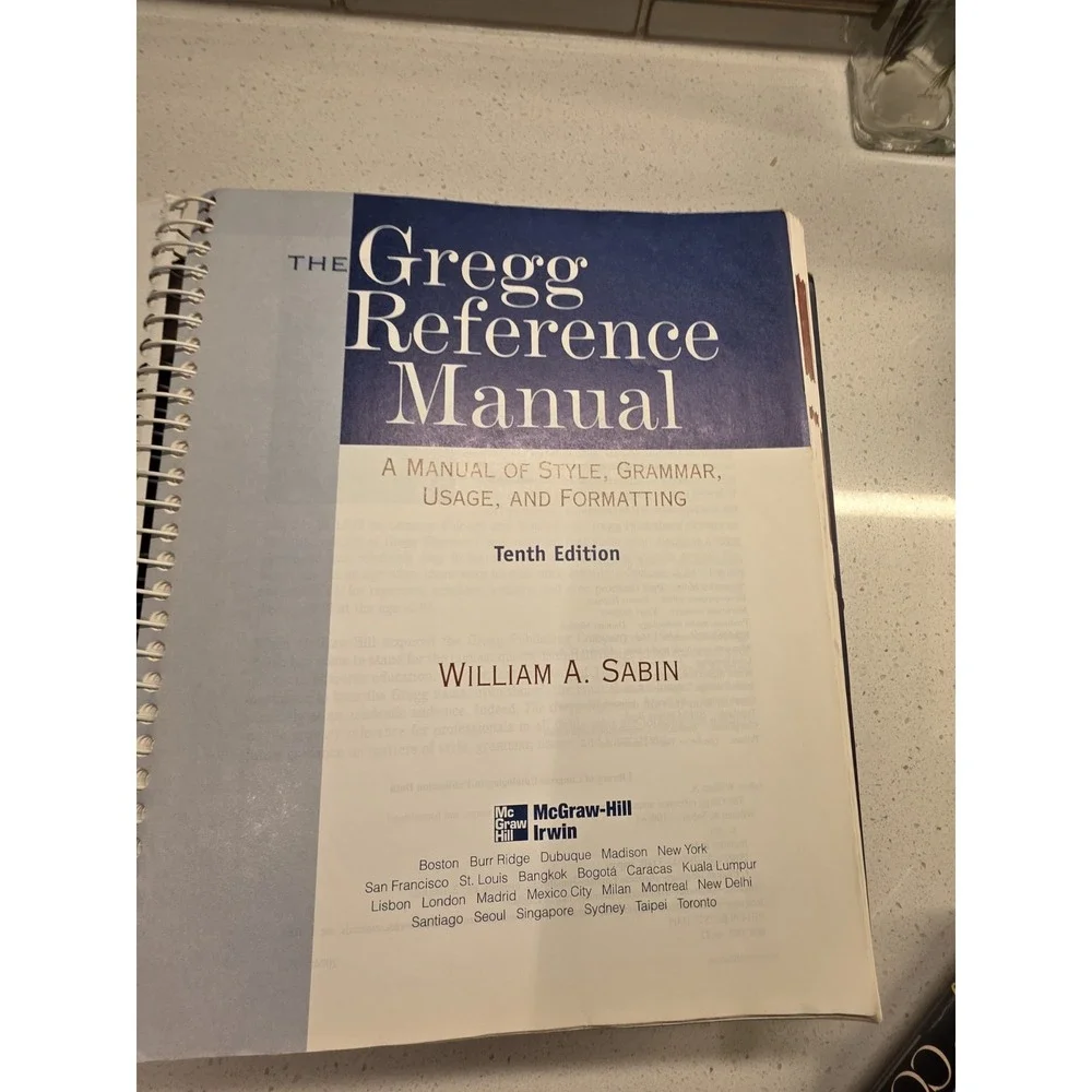 N/A gregg reference